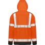 Result Heavy duty prism pu safe & dry jacket with recycled backing fluorescent_orange/black
