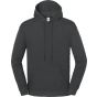 fruit of the loom Iconic 250 Hooded Sweat light_graphite