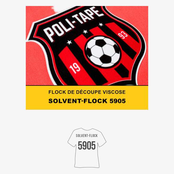 Solvent-Flock 5905 Poli-tape