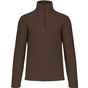 Kariban Enzo - Micropolaire col zippé homme chocolate