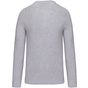 kariban T-shirt homme manches longues encolure ronde oxford_grey