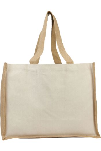 Image produit Sac Varai en toile et jute 23L