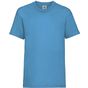 fruit of the loom Kids Valueweight T azure_blue