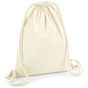 Westford Mill Sac de gym en coton biologique de qualité natural