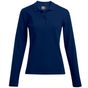 Promodoro Women´s Heavy Polo Longsleeve navy