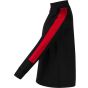 Finden+Hales Kids' knitted tracksuit top black/red