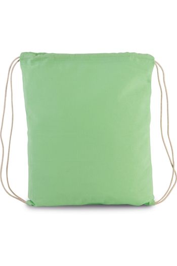 Image produit Petit sac à dos en coton bio avec cordelettes