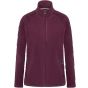karlowsky Women's Workwear Fleece Jacket Warm-Up Aubergine