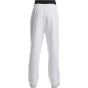 Build Your Brand Fluffy Trackpants White