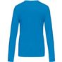 Kariban T-shirt col V manches longues femme tropical_blue