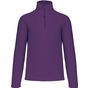 Kariban Enzo - Micropolaire col zippé homme purple