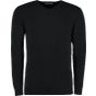 Kustom Kit Arundel V-Neck Sweater Black