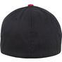 flexfit Flexfit Wooly Combed 2-Tone Cap black/red