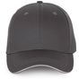 K-up Casquette avec sandwich contrasté - 6 panneaux dark_grey/light_grey