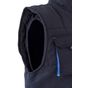 Velilla Gilet matelassé bicolore multipoches navy/sky_blue