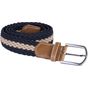 K-up Ceinture tressée élastiquée navy/beige