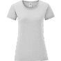 fruit of the loom Ladies Iconic 150 T heather_grey