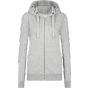 HRM Women´s Premium Hooded Jacket Grey melange