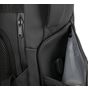 Kimood Sac anti-vol imperméable avec porte-casque noir