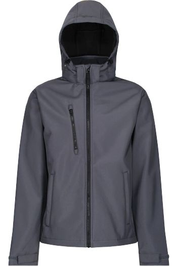 Image produit Men's Venturer 3 Layer Printable Hooded Softshell Jacket