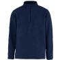Neutral Recycled Fleece Quarter Zip navy