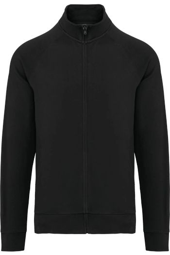 Image produit Veste molleton coton manches raglan unisexe