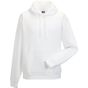 Russell Men's Authentic Hooded Sweat white