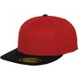 flexfit Premium 210 Fitted 2-Tone red/black