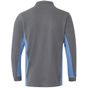 Velilla Polo bicolore manches longues grey/sky_blue