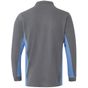 Velilla Polo bicolore manches longues grey/sky_blue