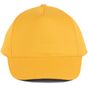 K-up Casquette coton - 5 panneaux yellow