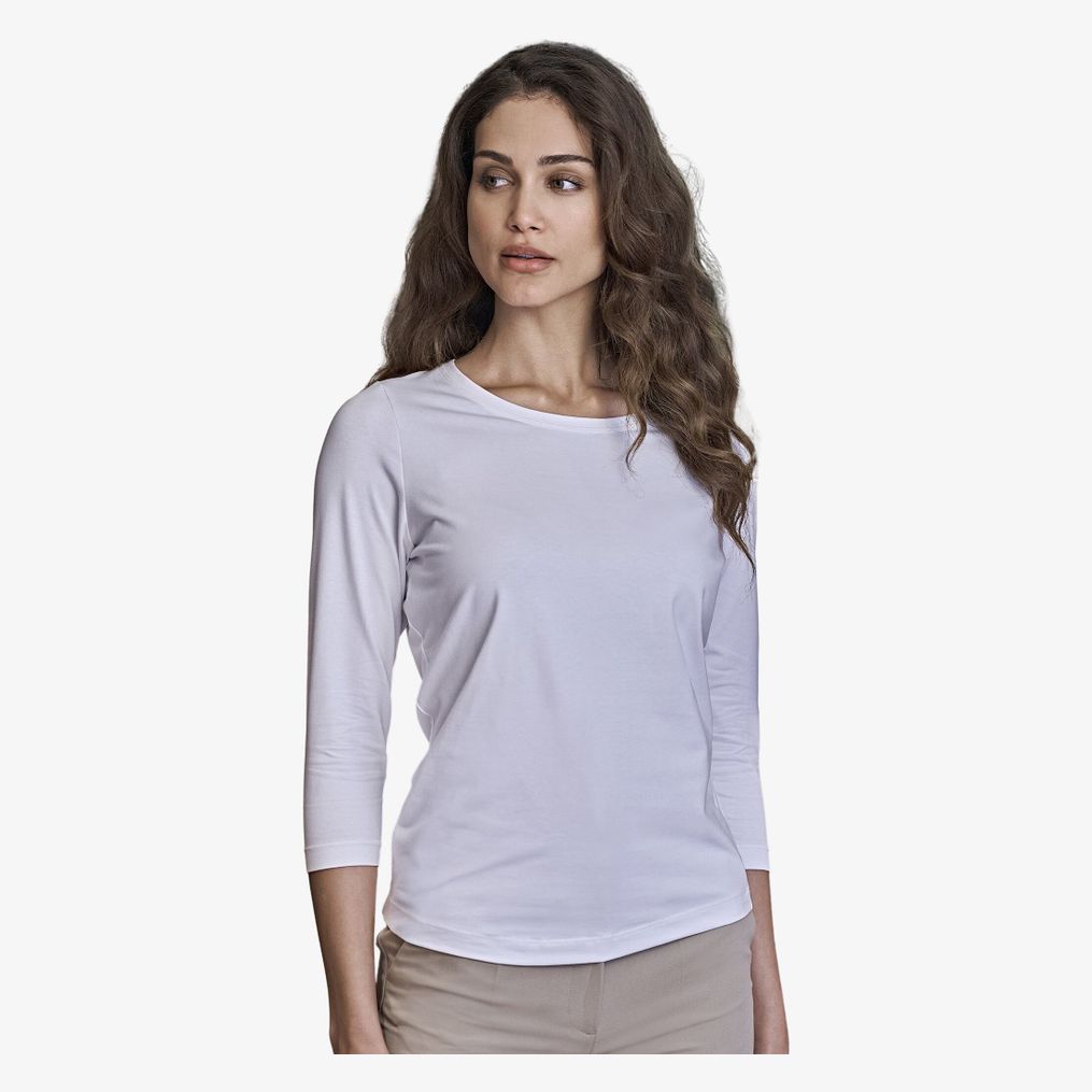 Ladies 3/4 Sleeve Stretch Tee tee jays