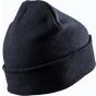 Result Recycled double knit printers beanie navy