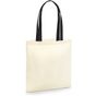 Westford Mill Sac biologique réutilisable Earthaware - Anses de couleur différente natural/black