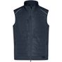 James&Nicholson Men´s Hybrid Vest carbon/carbon