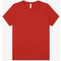 Bella Women's relaxed jersey short sleeve tee red