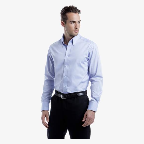 Tailored Fit Premium Oxford Shirt LS kustom kit