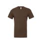 Bella Unisex heather cvc short sleeve tee heather_brown
