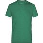 James&Nicholson Men's Heather T-Shirt green_melange