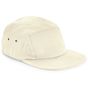 Beechfield Casquette en toile 5 panneaux natural