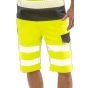 Result RECYCLED DYNAMIC STRETCH SAFETY SHORTS fluorescent_yellow