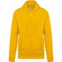 Kariban Sweat-shirt zippé capuche  yellow