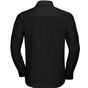 Russell Collection Men’s long sleeve tailored ultimate non-iron shirt black