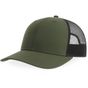 Atlantis Casquette trucker 6 pans BRYCE olive/black