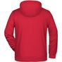 James&Nicholson Men´s Zip-Hoody red