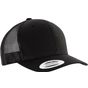 K-up Casquette Trucker modèle rétro - 6 panneaux - black/black - taille_unique