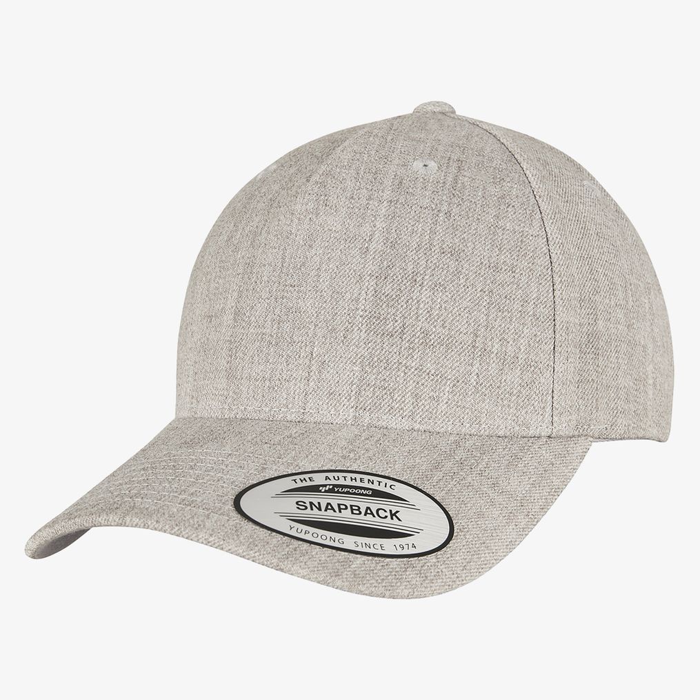 5-Panel Premium Curved Visor Snapback Cap flexfit