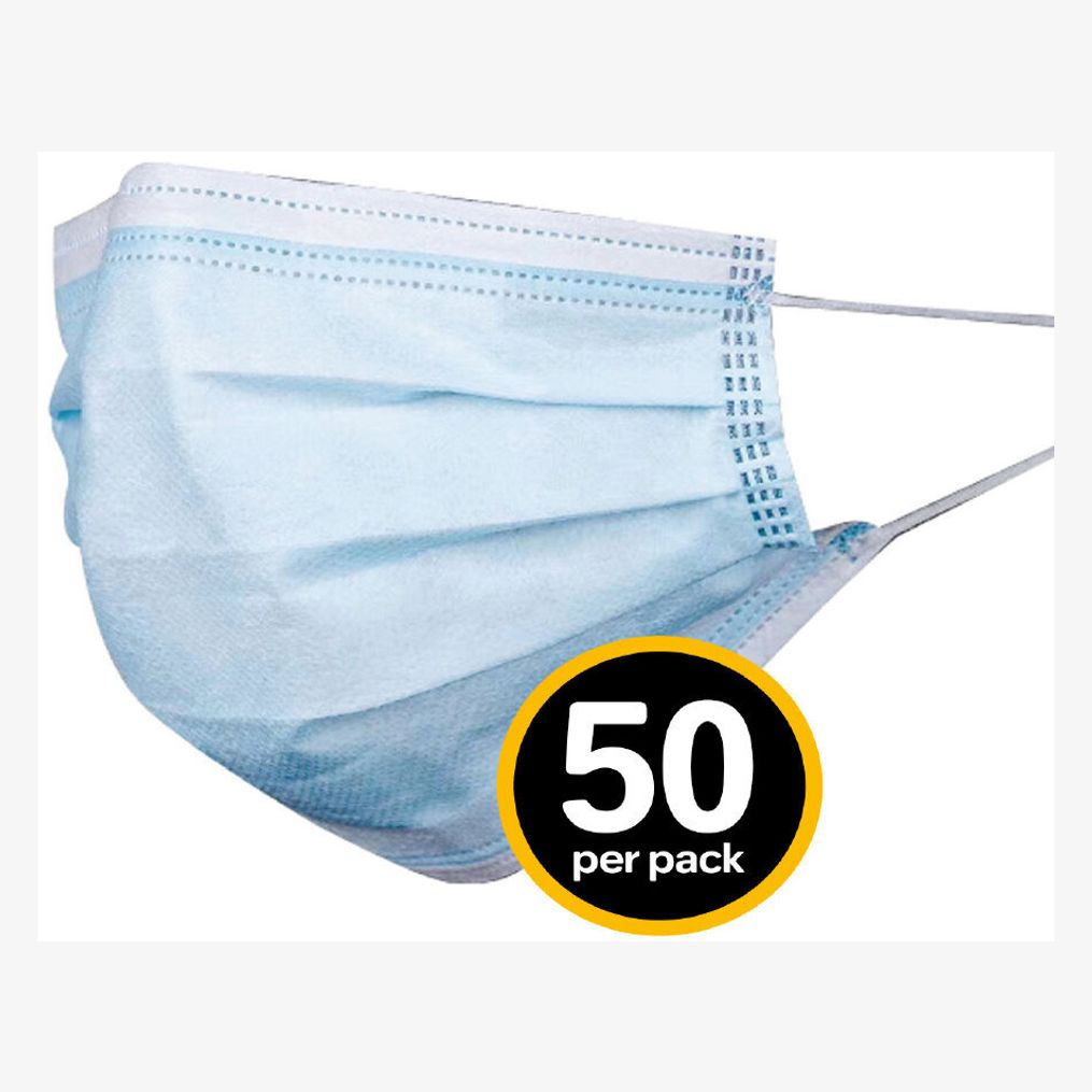 Masque jetable type I - pack de 50 Regatta Professional Medical