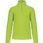 Kariban Enzo - Micropolaire col zippé homme lime