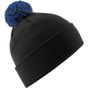 Beechfield Bonnet Snowstar® black/bright_royal